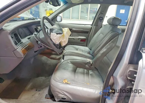 1999 Mercury Grand Marquis Ls из США, поврежденный, VIN 2MEFM75W8XX700072